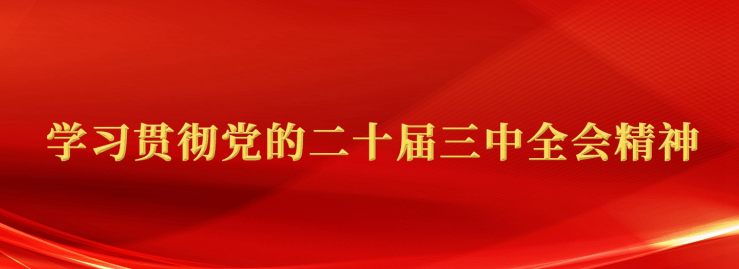 學(xué)習貫徹黨的二十屆三中全會(huì )精神